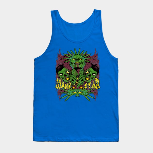 finger crowned zombie dripping blood Tank Top by TADYSHOP